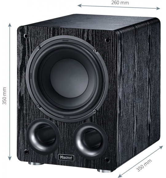 Magnat Alpha RS 8 Siyah Subwoofer