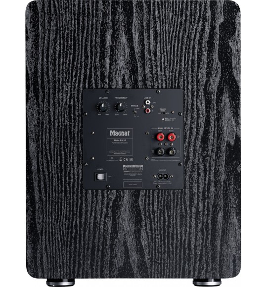 Magnat Alpha RS 12 Siyah Subwoofer