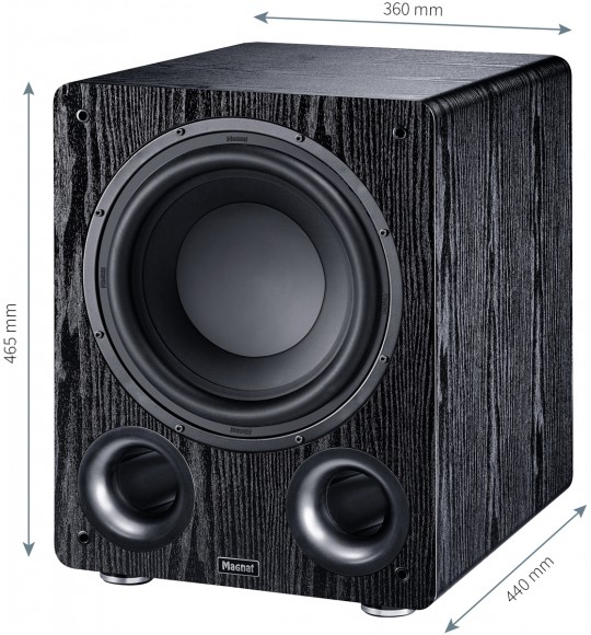 Magnat Alpha RS 12 Siyah Subwoofer