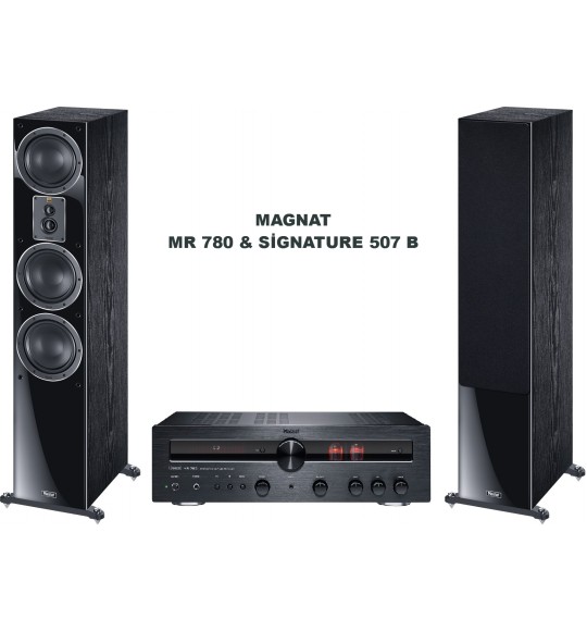 Magnat MR 780 & Magnat Signature 507B Stereo Müzik Sistemi